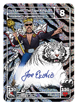 Tiger King Joe Exotic Collector Promo Pack
