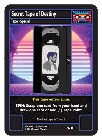 LolCow TCG 2026 Promo Set (3 Cards) –  Metokur of Justice + Pikasan, Electric Boogaloo + Secret Tape of Destiny