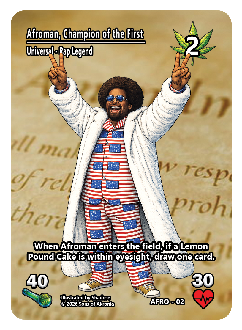 LolCow TCG x Afroman: Courthouse Collection — Serialized CD Case Preorder Bundle (Holo & Regular Options)
