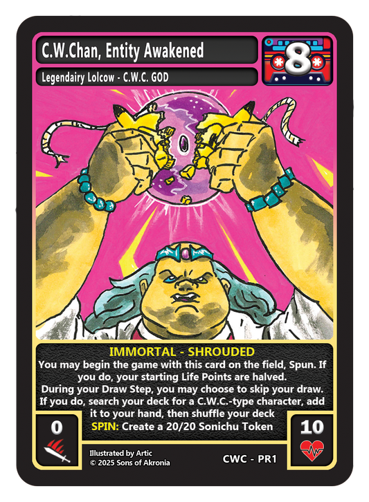 C.W.Chan, Entity Awakened Promo cards