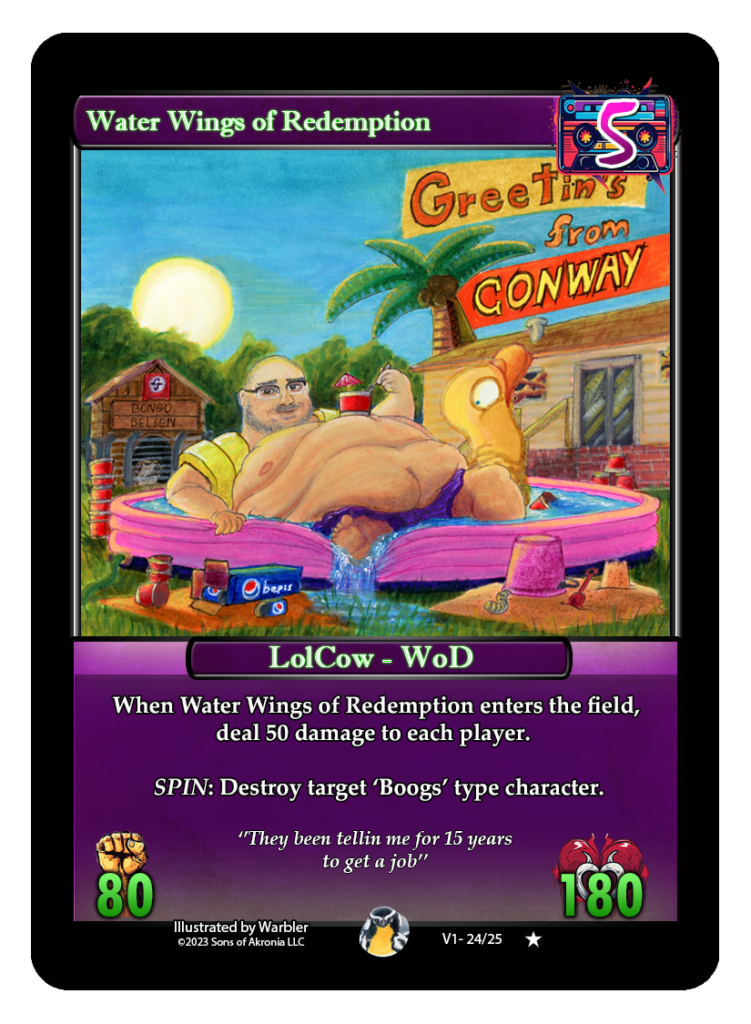 Water Wings of Redemption